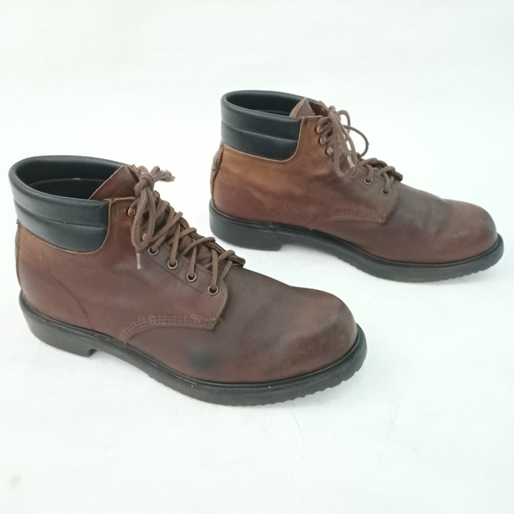 🔨 Rare Vintage Red Wing Leather Lace Up Boots Size 14 🔨